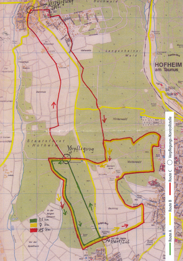 Wanderroute